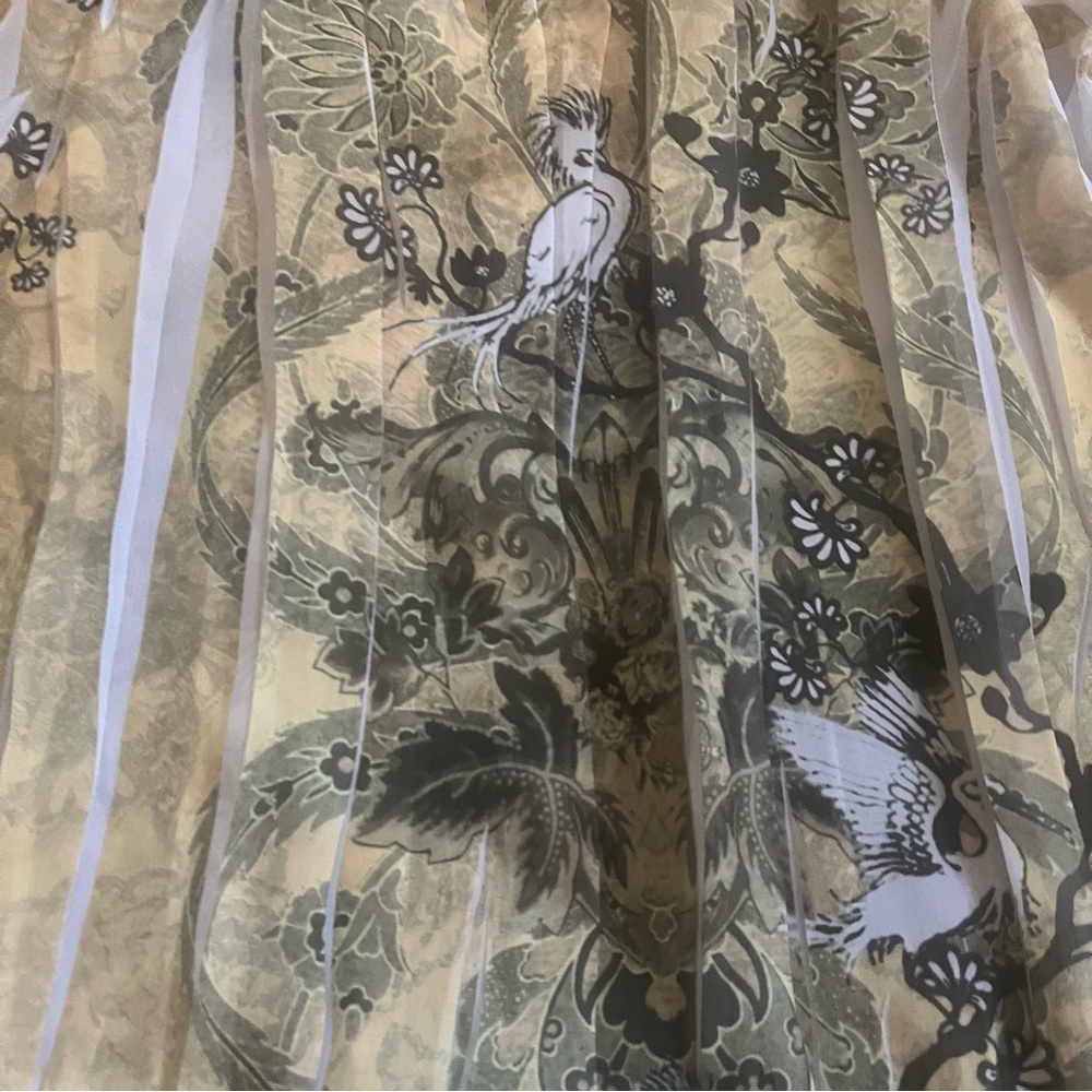 Vintage y2k early 2000s whimsy Fairycore flare blouse - Picture 2 of 3